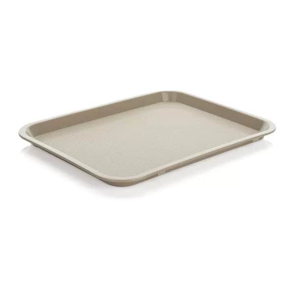 bandeja plastica beige