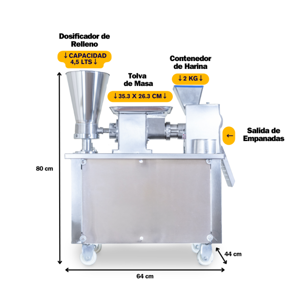 Fabricadora de Empanadas Automática