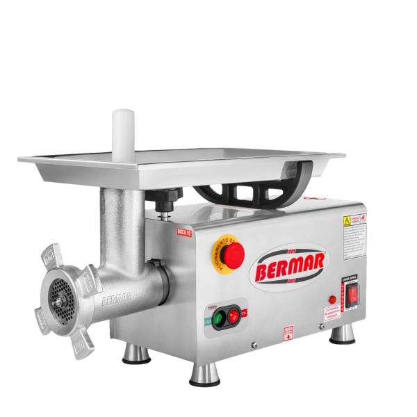 Moledora de Carne Boca 10 Alargada Motor de 1/2 HP